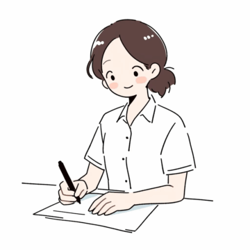 あえて「手書き」のお手紙にしています