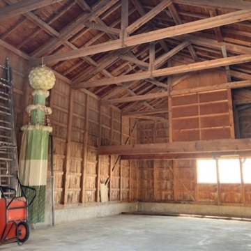 倉庫＋開けた土地、この組み合わせ最高です