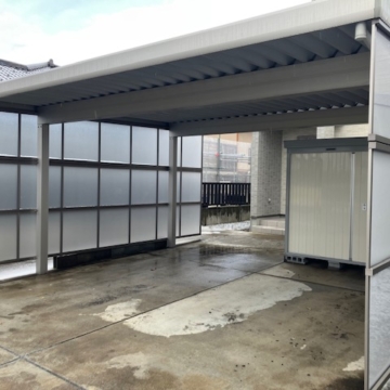 カーポートのサイドパネル、昔はおすすめだったのですが…