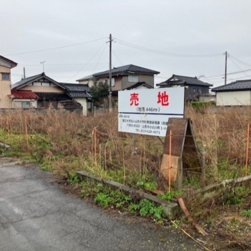 すごく惜しい、道さえ広ければ良い土地なんだけど