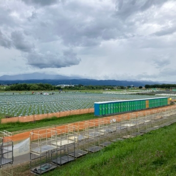 明日は赤川花火大会、前日の会場を見てきました